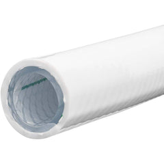 USA Sealing - Plastic, Rubber & Synthetic Tube; Inside Diameter (Inch): 3/8 ; Outside Diameter (Inch): 5/8 ; Wall Thickness (Inch): 1/8 ; Material: PVC ; Maximum Working Pressure (psi): 160 ; Color: White - Exact Industrial Supply