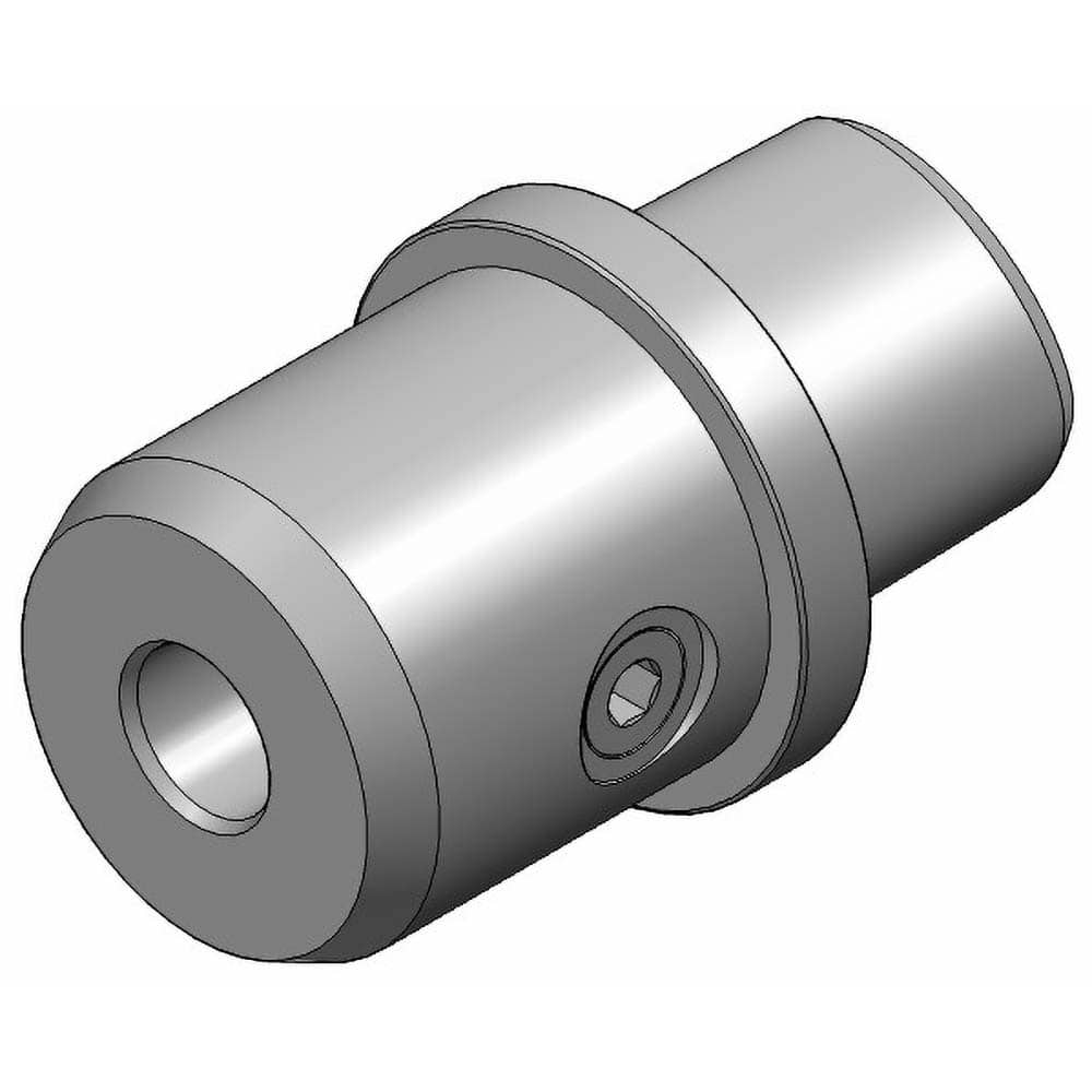 WTO - Modular Tool Holding System Adapters; Modular System Size: 5/8 ; Taper Size: C4 ; Projection (mm): 43 ; Through Coolant: Yes - Exact Industrial Supply