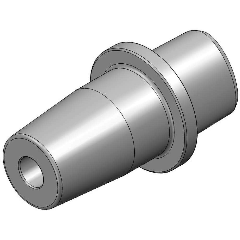 WTO - Modular Tool Holding System Adapters; Modular System Size: 5/16 ; Taper Size: C4 ; Projection (mm): 49 ; Through Coolant: Yes - Exact Industrial Supply