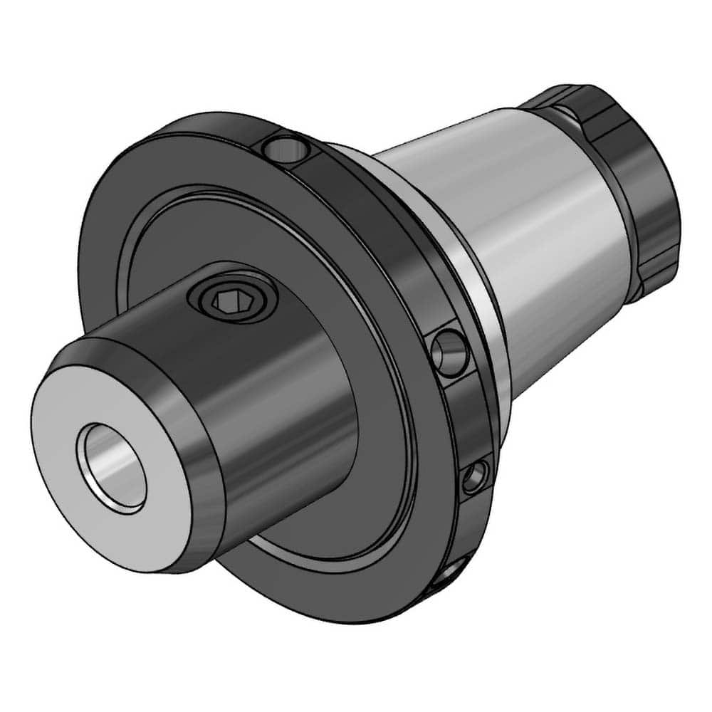 WTO - Modular Tool Holding System Adapters; Modular System Size: 1/2 ; Taper Size: ER40QF ; Projection (mm): 38 ; Through Coolant: Yes - Exact Industrial Supply