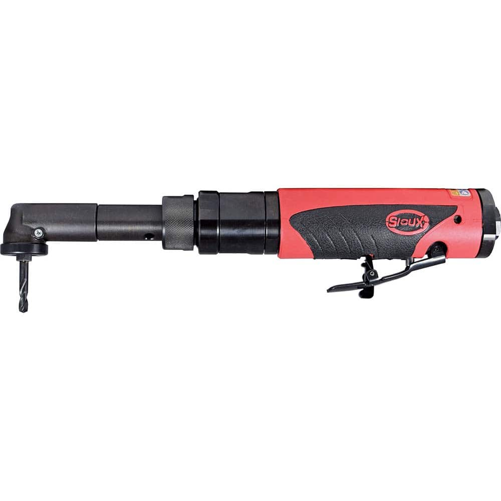 Sioux Tools - Air Drills; Chuck Size: 1/4-28 ; Chuck Type: Threaded ; Handle Type: Rubber Grip ; Horsepower: 0.4000 ; Reversible: No ; Speed (RPM): 2800.00 - Exact Industrial Supply