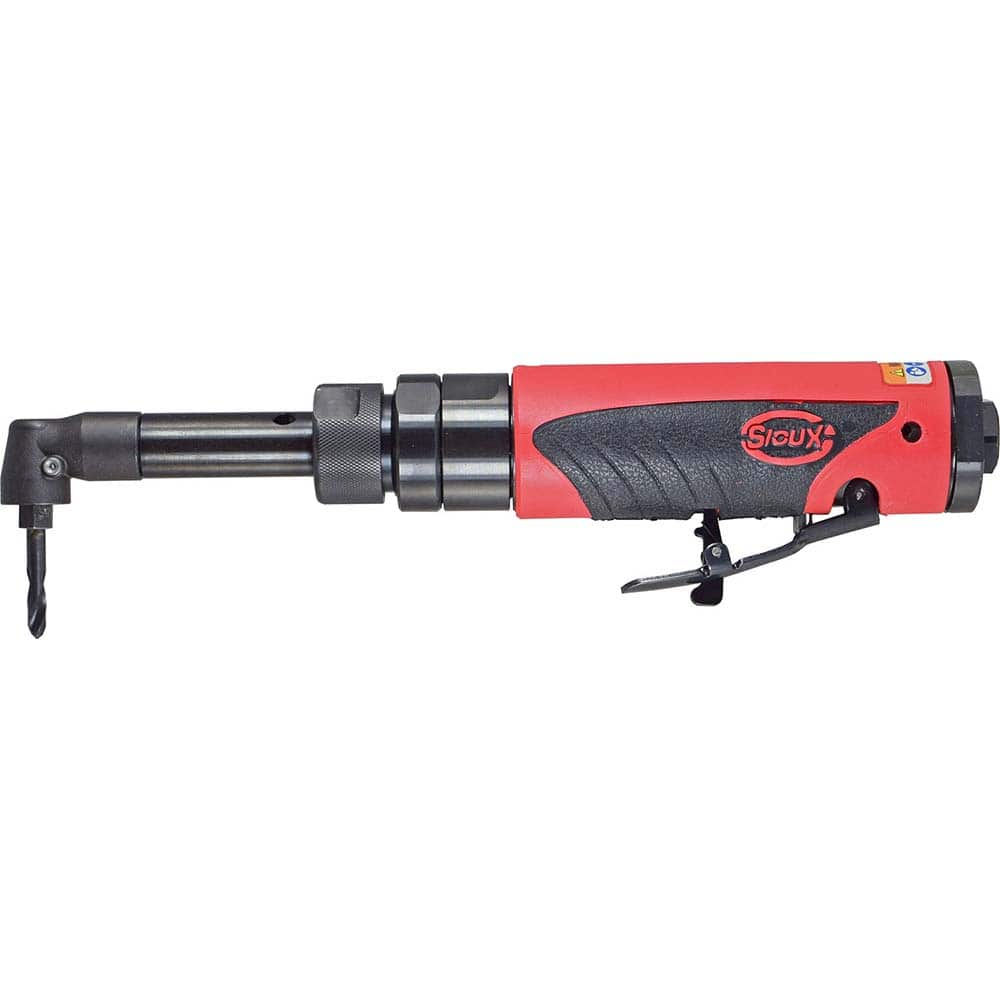 Sioux Tools - Air Drills; Chuck Size: 1/4-28 ; Chuck Type: Threaded ; Handle Type: Rubber Grip ; Horsepower: 0.4000 ; Reversible: No ; Speed (RPM): 5700.00 - Exact Industrial Supply