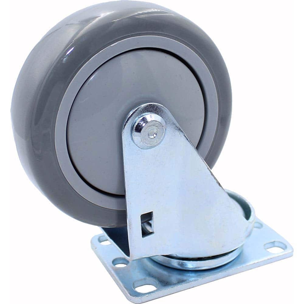 Snap-Loc - Specialty Casters; Type: Caster ; Style: Swivel ; Mount: Stem ; Load Capacity (Lb.): 375.000 ; Wheel Diameter: 4 (Inch); Wheel Width: 1-1/8 (Inch) - Exact Industrial Supply