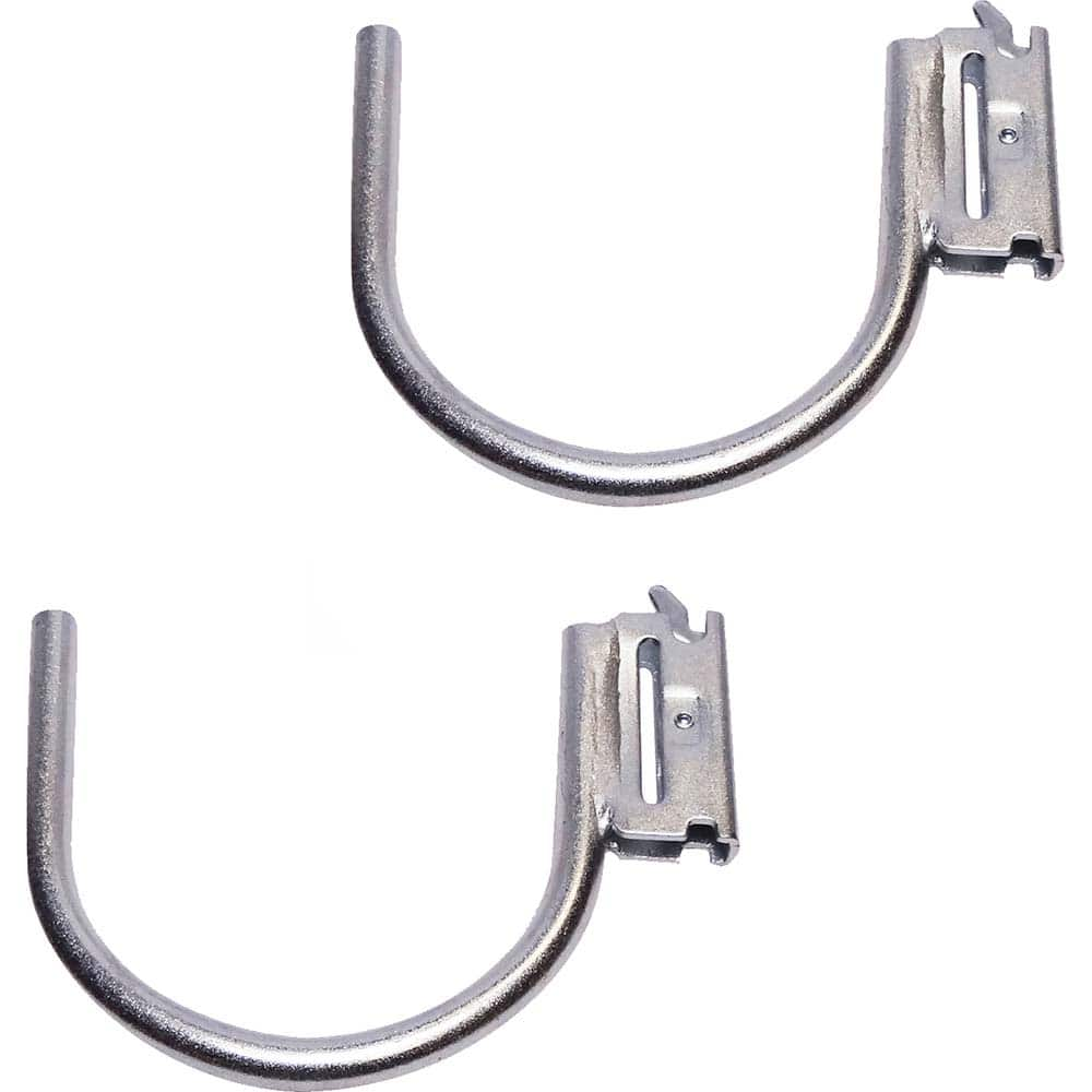 Snap-Loc - Anchors, Grips & Straps; Type: J-Hook Hanger ; Temporary or Permanent: Temporary ; Sling Connection Type: None ; Material: Steel ; Anchor Length (Inch): 7 ; Anchor Width (Inch): 1 - Exact Industrial Supply