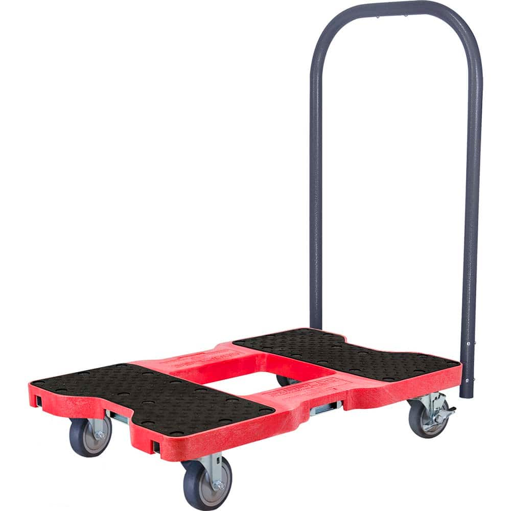 Snap-Loc - Bar, Panel & Platform Trucks; Type: Push Cart ; Load Capacity (Lb.): 1200.000 ; Length: 33-1/2 (Inch); Platform Length (Inch): 32 ; Width (Inch): 20-1/2 ; Platform Height (Inch): 7 - Exact Industrial Supply