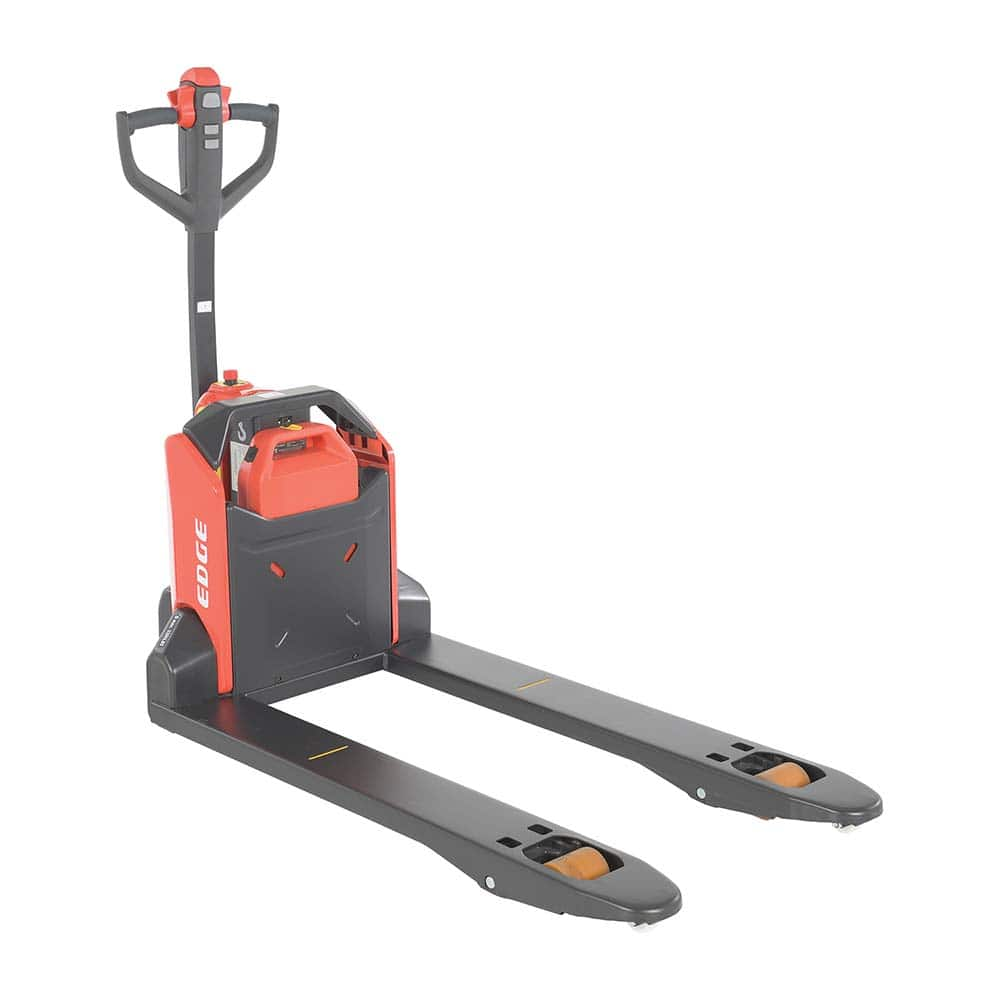 Vestil - Pallet Trucks/Jacks; Type: Electric Pallet Truck ; Load Capacity (Lb.): 3300.000 ; Overall Width (Inch): 27 ; Length of Forks (Inch): 45 ; Fork Width (Inch): 27 ; Lift Height (Inch): 7-5/8 - Exact Industrial Supply