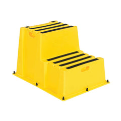 Vestil - Step Stools; Type: Step Stand ; Base Type: Rubber ; Height (Inch): 20-1/2 ; Width (Inch): 25 ; Depth (Inch): 33 ; Load Capacity (Lb.): 500.000 - Exact Industrial Supply