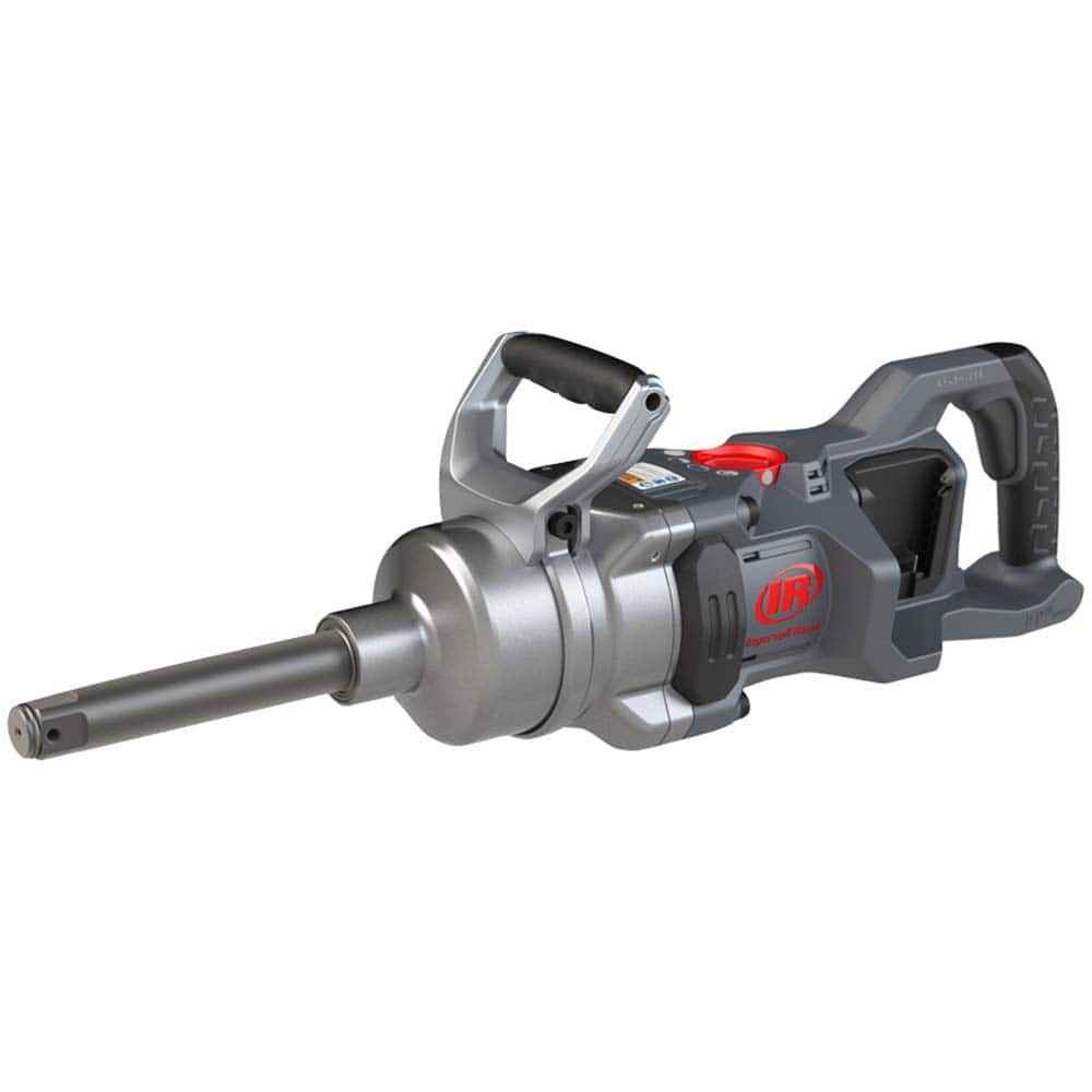 Ingersoll-Rand - Cordless Impact Wrenches & Ratchets; Voltage: 20.00 ; Drive Size (Inch): 1 ; Battery Chemistry: Lithium-Ion ; Handle Type: D-Handle ; Speed (RPM): 0-890 ; Number of Batteries Included: 0 - Exact Industrial Supply