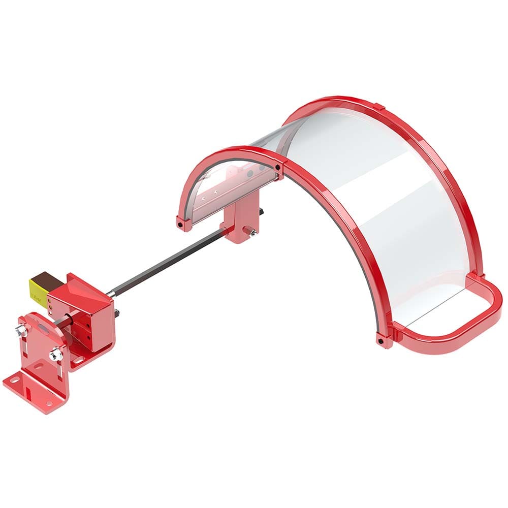 Rockford Systems - Lathe Chuck Guards; Type: Shield & Mount ; Shield Material: Steel; Polycarbonate ; For Minimum Chuck Size (Inch): 1 ; For Maximum Chuck Size (Inch): 10 ; Shield Width (Inch): 10 ; Shield Height (Inch): 10 - Exact Industrial Supply