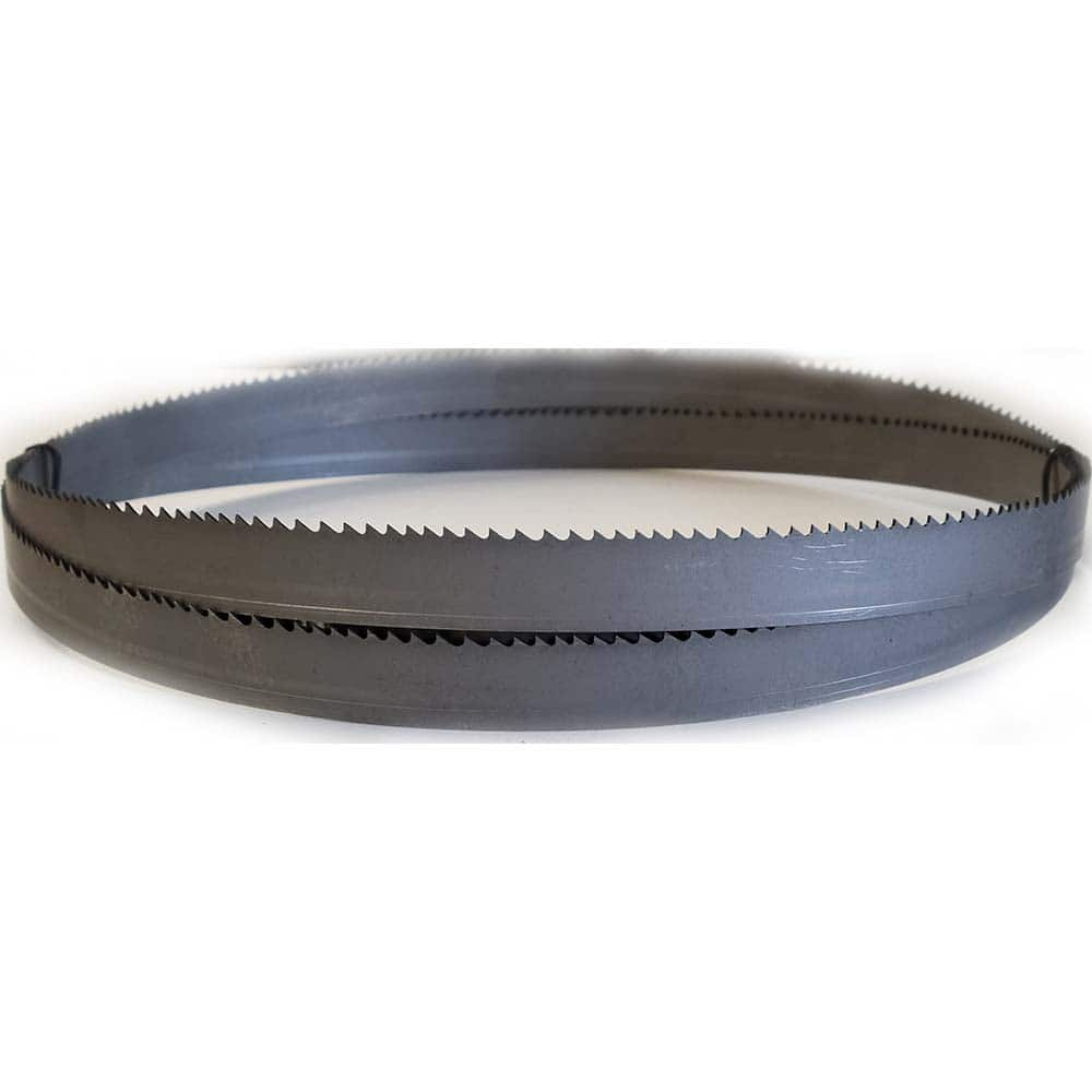 Welded Bandsaw Blade: 7' 9″ Long, 3/4″ Wide, 0.035″ Thick, 5 to 8 TPI High Speed Steel, Toothed Edge, Variable Pitch