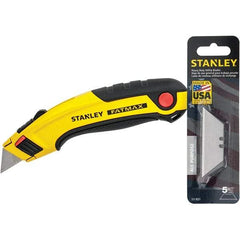 Stanley - Utility Knives, Snap Blades & Box Cutters Type: Retractable Utility Knife Blade Type: Retractable - Caliber Tooling