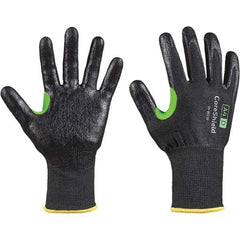 Honeywell - Size XL (10), ANSI Cut Lvl A4, Puncture Lvl 1, Abrasion Lvl 6, Nitrile Coated Cut Resistant Gloves - Caliber Tooling