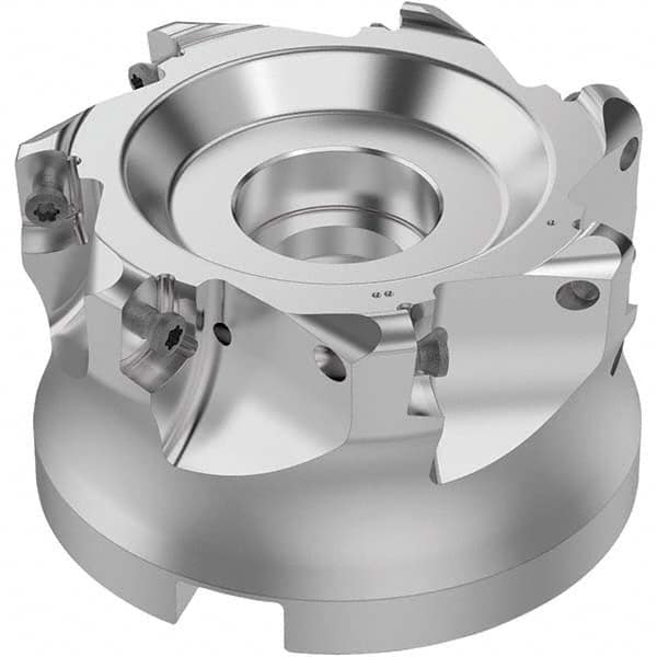 Seco - Indexable High-Feed Face Mills Cutting Diameter (mm): 84.00 Maximum Depth of Cut (mm): 1.80 - Caliber Tooling