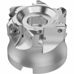 Seco - Indexable High-Feed Face Mills Cutting Diameter (mm): 66.00 Maximum Depth of Cut (mm): 1.80 - Caliber Tooling