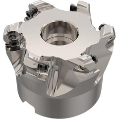 Seco - Indexable Copy Face Mills Cutting Diameter (mm): 40.79 Cutting Diameter (Decimal Inch): 1.6059 - Caliber Tooling