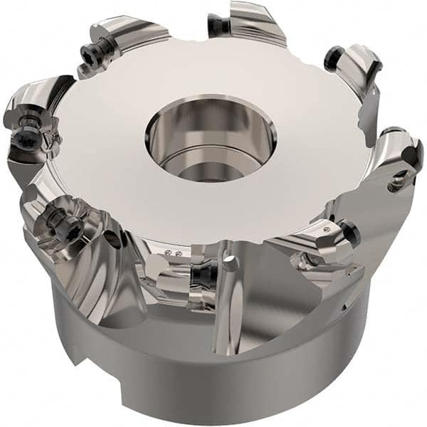 Seco - Indexable Copy Face Mills Cutting Diameter (mm): 53.00 Cutting Diameter (Decimal Inch): 2.0866 - Caliber Tooling