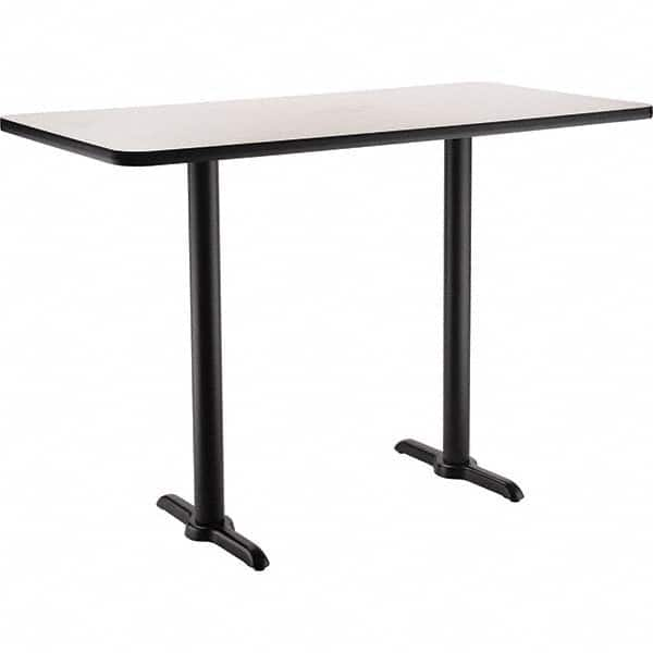 National Public Seating - Stationary Tables Type: Breakroom Material: HPL Particleboard Core w/T-Mold; Steel - Caliber Tooling