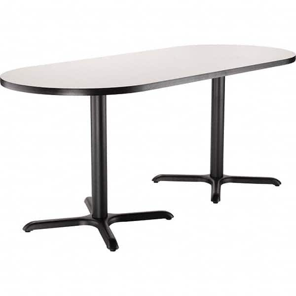 National Public Seating - Stationary Tables Type: Breakroom Material: HPL Particleboard Core w/T-Mold; Steel - Caliber Tooling