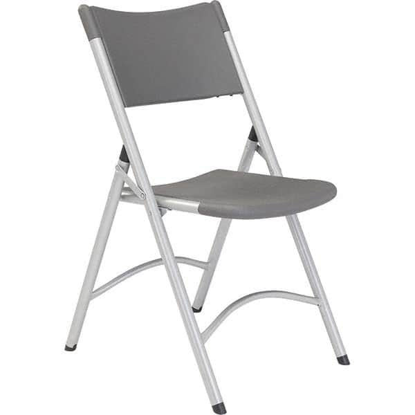 National Public Seating - Folding Chairs Pad Type: Folding Chair w/Plastic Seat & Back Material: Plastic/Steel - Caliber Tooling