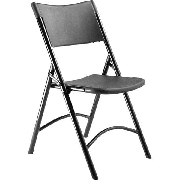 National Public Seating - Folding Chairs Pad Type: Folding Chair w/Plastic Seat & Back Material: Plastic/Steel - Caliber Tooling