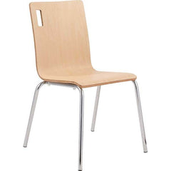 National Public Seating - Stacking Chairs Type: Stack Chairs w/o Arms Seating Area Material: Plywood - Caliber Tooling