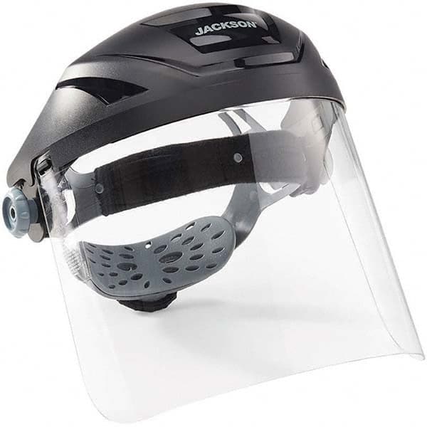 Jackson Safety - Nylon Gray Ratchet Adjustment Face Shield - Caliber Tooling