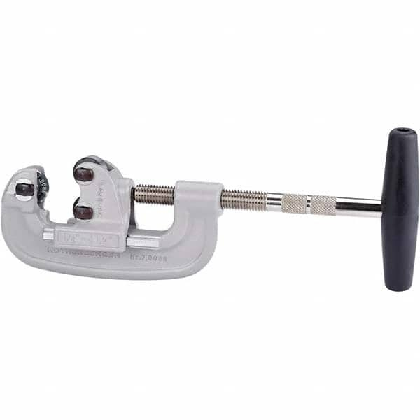 Rothenberger - Pipe & Tube Cutters Type: Pipe Cutter Maximum Pipe Capacity (Inch): 1-1/4 - Caliber Tooling