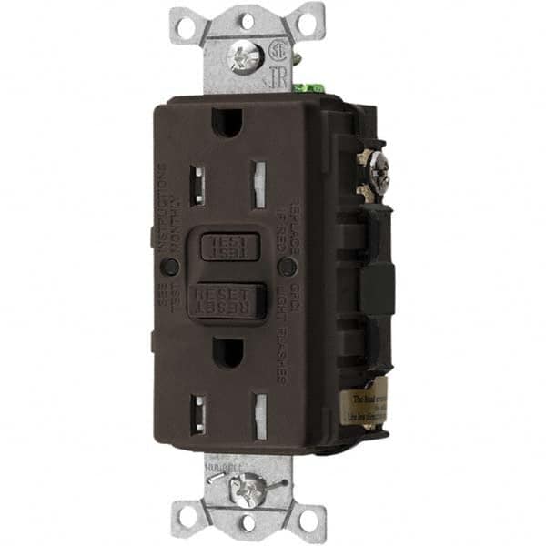 Bryant Electric - GFCI Receptacles Grade: Commercial Color: Brown - Caliber Tooling