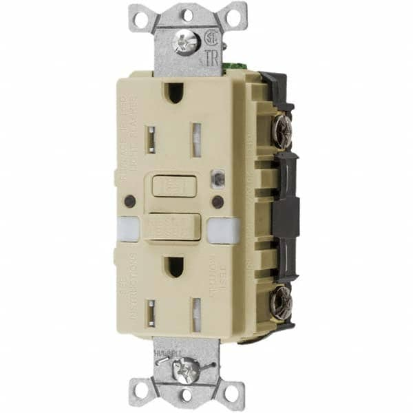 Bryant Electric - GFCI Receptacles Grade: Commercial Color: Ivory - Caliber Tooling