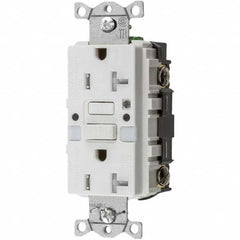 Bryant Electric - GFCI Receptacles Grade: Commercial Color: White - Caliber Tooling