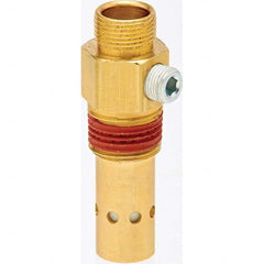 Control Devices - Check Valves; Design: Check Valve ; Tube Outside Diameter (mm): 0.386 ; Pipe Size (Inch): 3/8 x 1/2 ; End Connections: Comp x MNPT ; Material: Brass ; Material: Brass - Exact Industrial Supply