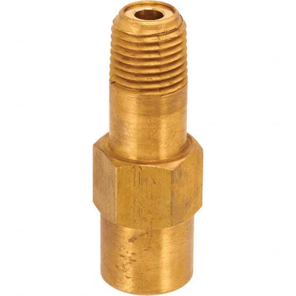 Control Devices - Check Valves Design: Check Valve Pipe Size (Inch): 1/4 x 1/4 - Caliber Tooling