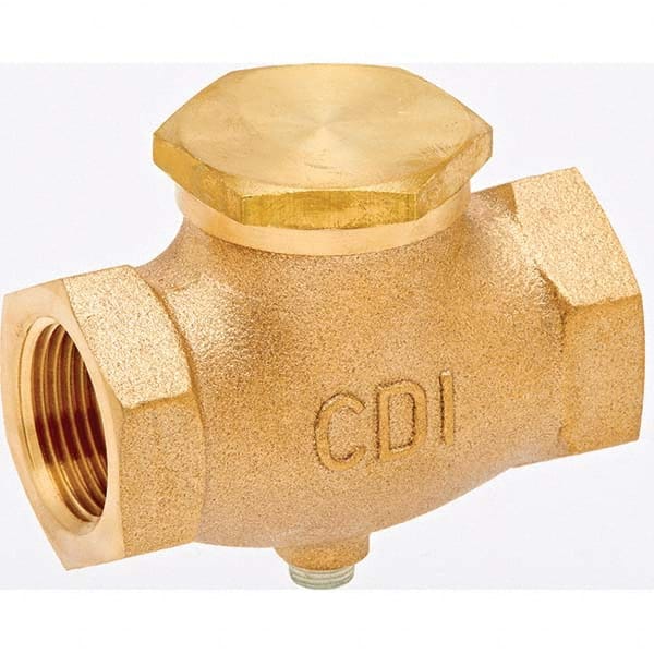 Control Devices - Check Valves Design: Check Valve Pipe Size (Inch): 1 x 1 - Caliber Tooling