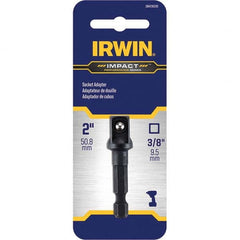 Irwin - 3/8" Hex Impact Socket Adapter - Caliber Tooling