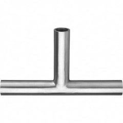 Value Collection - Sanitary Stainless Steel Pipe Fittings Type: Tee Style: Butt Weld - Caliber Tooling