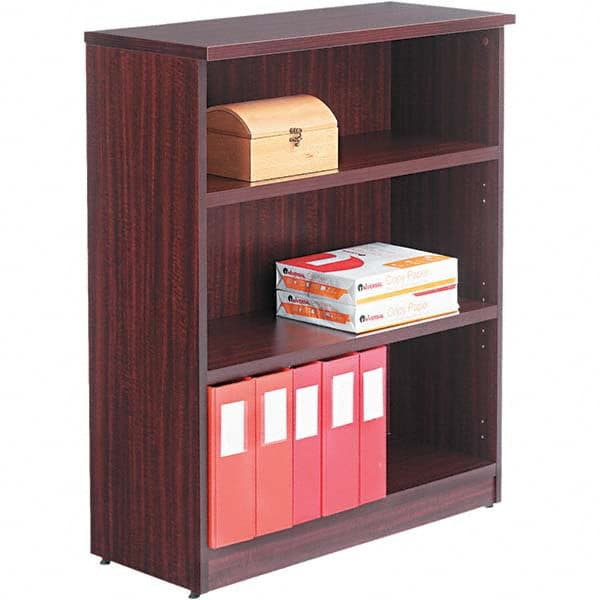 ALERA - Bookcases Height (Inch): 39-3/4 Color: Mahogany - Caliber Tooling