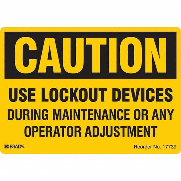 Brady - Safety & Facility Labels Message Type: Accident Prevention Header: CAUTION - Caliber Tooling