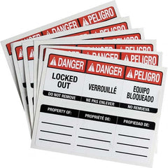 Brady - Safety & Facility Labels Message Type: Accident Prevention Header: DANGER - Caliber Tooling