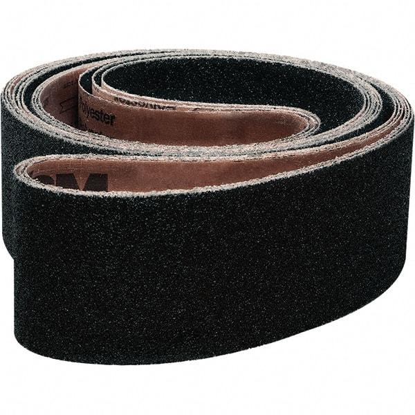 VSM - 2" Wide x 72" OAL, 100 Grit, Silicon Carbide Abrasive Belt - Silicon Carbide, Fine, Coated, X Weighted Cloth Backing, Wet/Dry, Series CK721X - Caliber Tooling