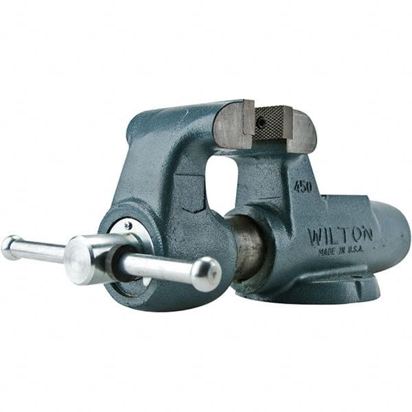 Wilton - Bench Vises Jaw Width (Inch): 3 Jaw Opening Capacity (Inch): 4-3/4 - Caliber Tooling