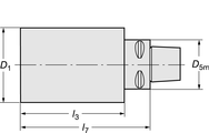 C8NR130090B CAPTO BLANK - Caliber Tooling