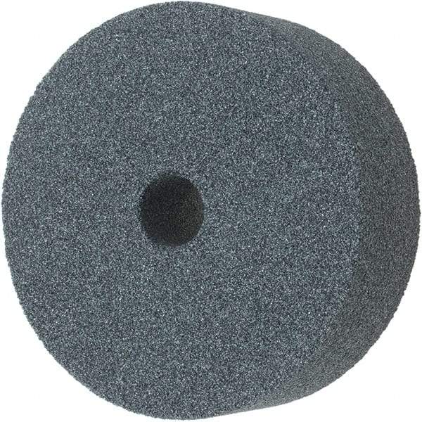 Norton - 3" Diam x 1/2" Hole x 1" Thick, H Hardness, 80 Grit Surface Grinding Wheel - Silicon Carbide, Type 1, Medium Grade, 10,825 Max RPM, Vitrified Bond, No Recess - Caliber Tooling