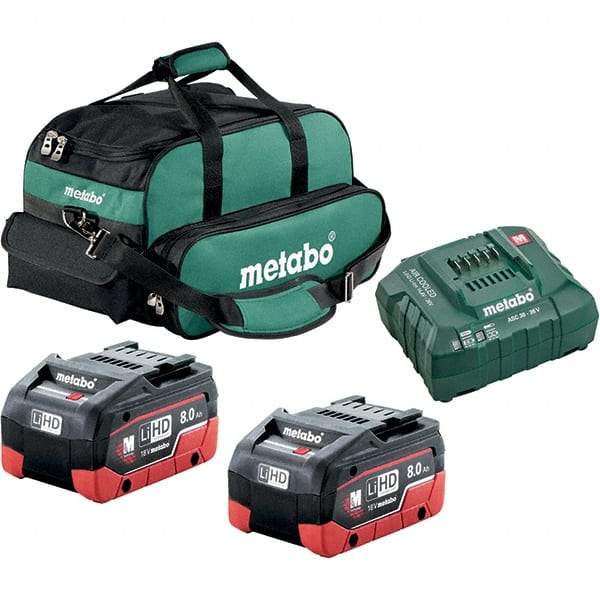 Metabo - Power Tool Chargers Voltage: 18 Battery Chemistry: Lithium-Ion - Caliber Tooling