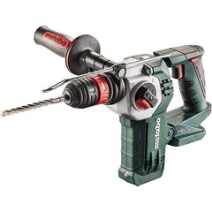 Metabo - 18 Volt 1" SDS-Plus Keyless Chuck Cordless Rotary Hammer - 4500 BPM, 1200 RPM, Reversible, D-Handle - Caliber Tooling