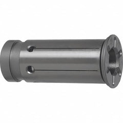 Guhring - 8mm ID x 12.7mm OD, 16.5mm Head Diam, Sealed Hydraulic Chuck Sleeve - Steel, 45mm Length Under Head, Through Coolant - Exact Industrial Supply