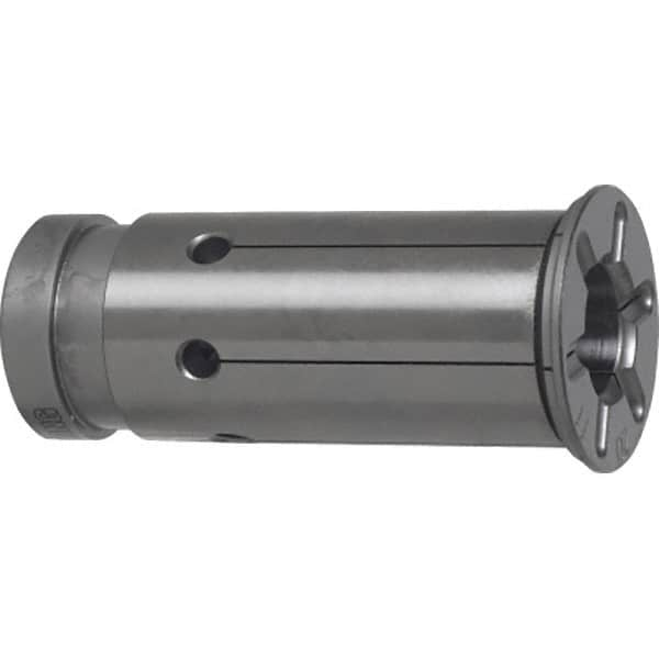 Guhring - 8mm ID x 19.05mm OD, 24mm Head Diam, Slotted Hydraulic Chuck Sleeve - Steel, 50.5mm Length Under Head, Through Coolant - Exact Industrial Supply