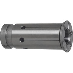 Guhring - 15.88mm ID x 31.75mm OD, 35.5mm Head Diam, Slotted Hydraulic Chuck Sleeve - Steel, 60.5mm Length Under Head, Through Coolant - Exact Industrial Supply