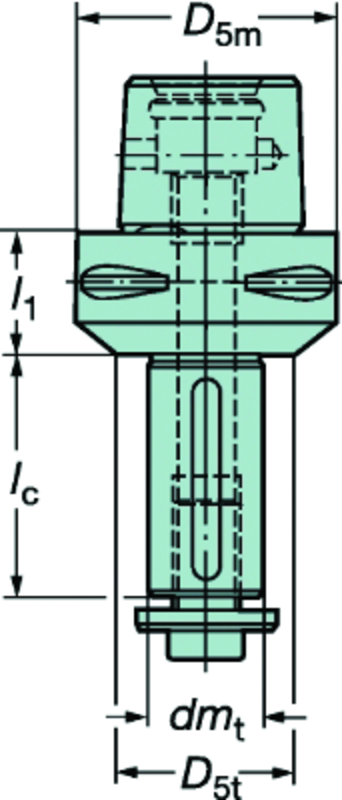 C83911032030 CAPTO ADAPTER - Caliber Tooling