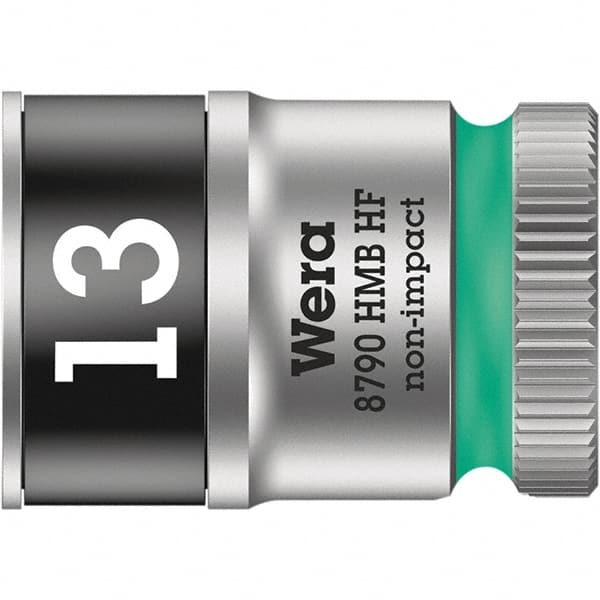 Wera - 3/8" Drive, Standard Hand Socket - Caliber Tooling