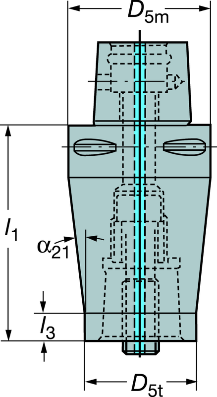 C53910240085A CAPTO ADAPTER - Caliber Tooling